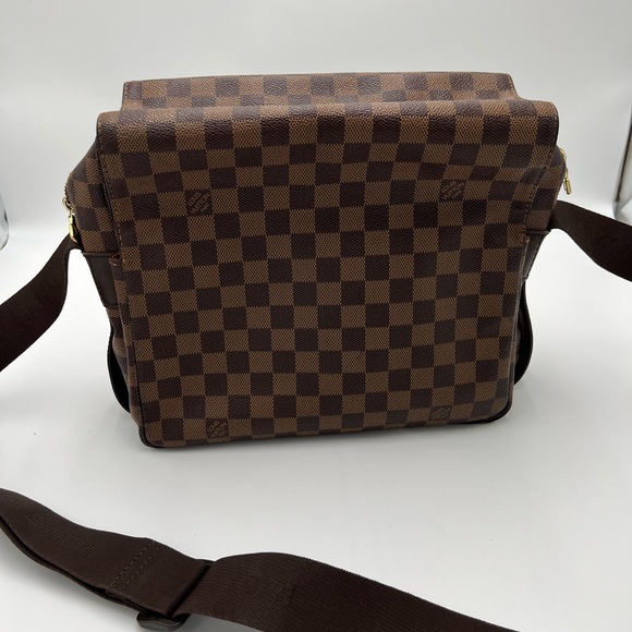 Louis Vuitton Brown Checkered Men's massager Bag